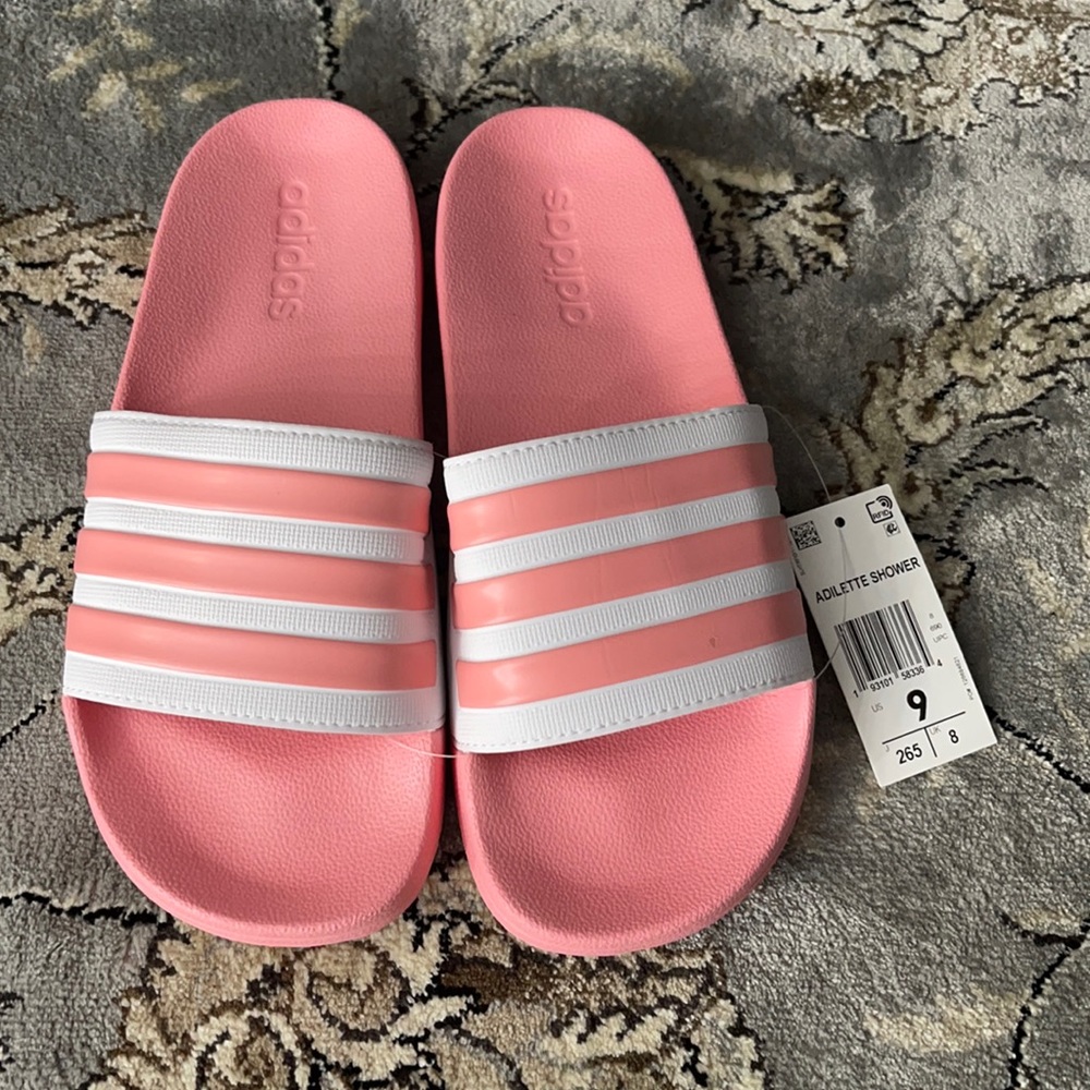 Adidas Pink slippers
